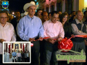 Roberto Sandoval y López Santiago, inauguraron las tradicionales fiestas del Señor de la Misericordia