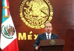 El Presidente Calderón planteo una reforma a fondo de la administración pública.