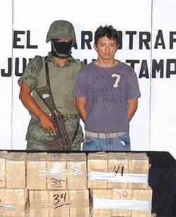 Detuvo el Ejército Mexicano al ?Ñengo?, autor material del intento de homicidio de periodista nayarita. Foto: Diario Critica