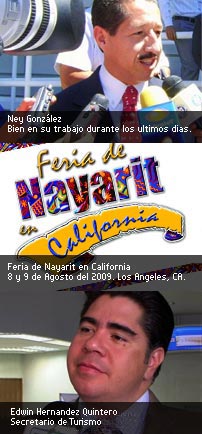 Feria Nayarita y Edwin Hernandez