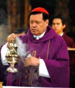 El cardenal Norberto Rivera afirma que la aprobación del matrimonio gay en el DF es un acto 'inmoral y condenable'; pide rezar contra los embates del 'maligno'. 